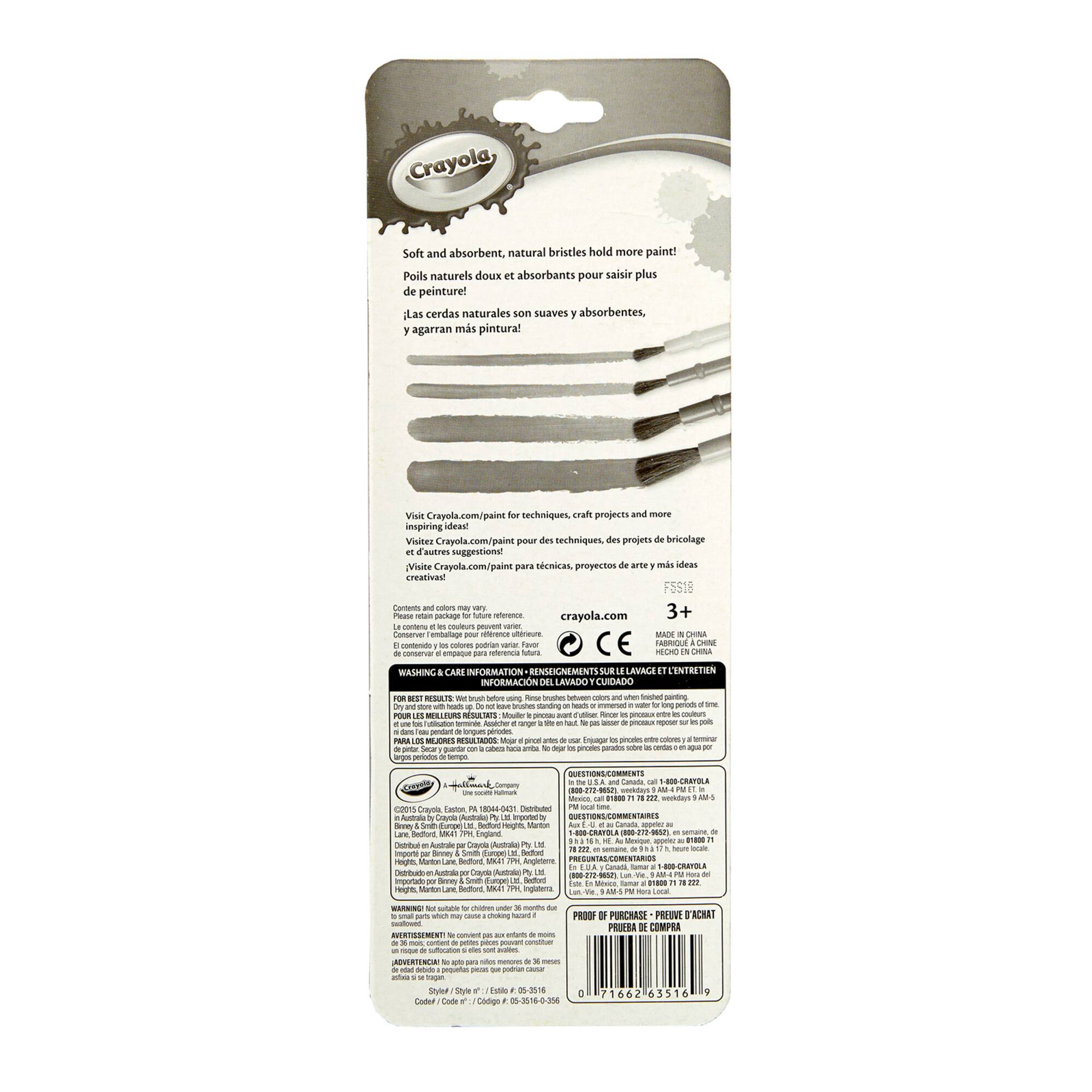 Crayola® Art & Craft Brush Set, 8ct.